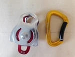 Camp Dryad Pro Double Mobile Pulley Aluminum Red/silver 13MM 2157 Black Diamond Used. Price: $45.00.